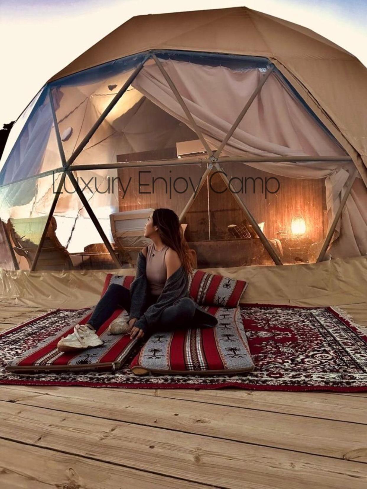 Appartement Abdullah Luxury Camp à Wadi Rum Extérieur photo